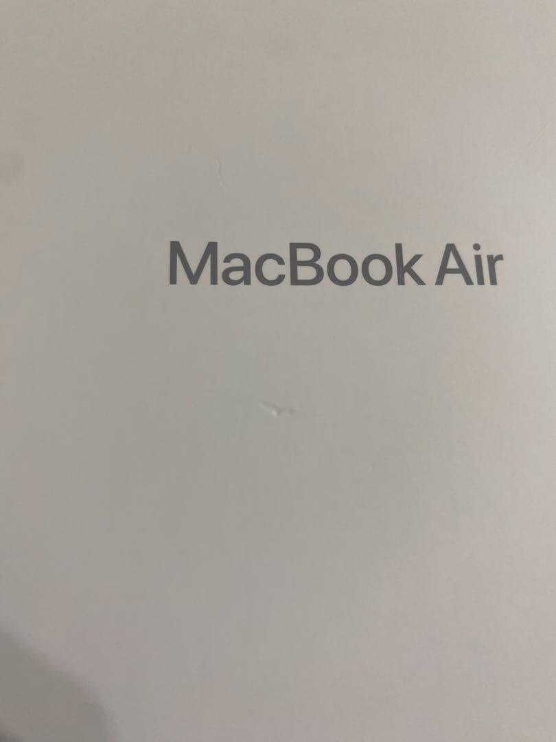 【美品】Apple MacBook Air 2020 M1 8GB/512GB