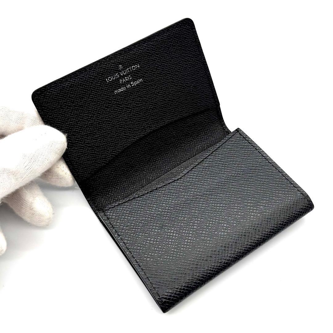 【極美品】ルイヴィトン アンヴェロップ カルトドゥヴィジット タイガ 名刺入れ