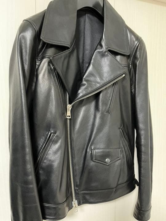 ジャケット・アウター Lounge Lizard HORSE HIDE W RIDERS BLACK2