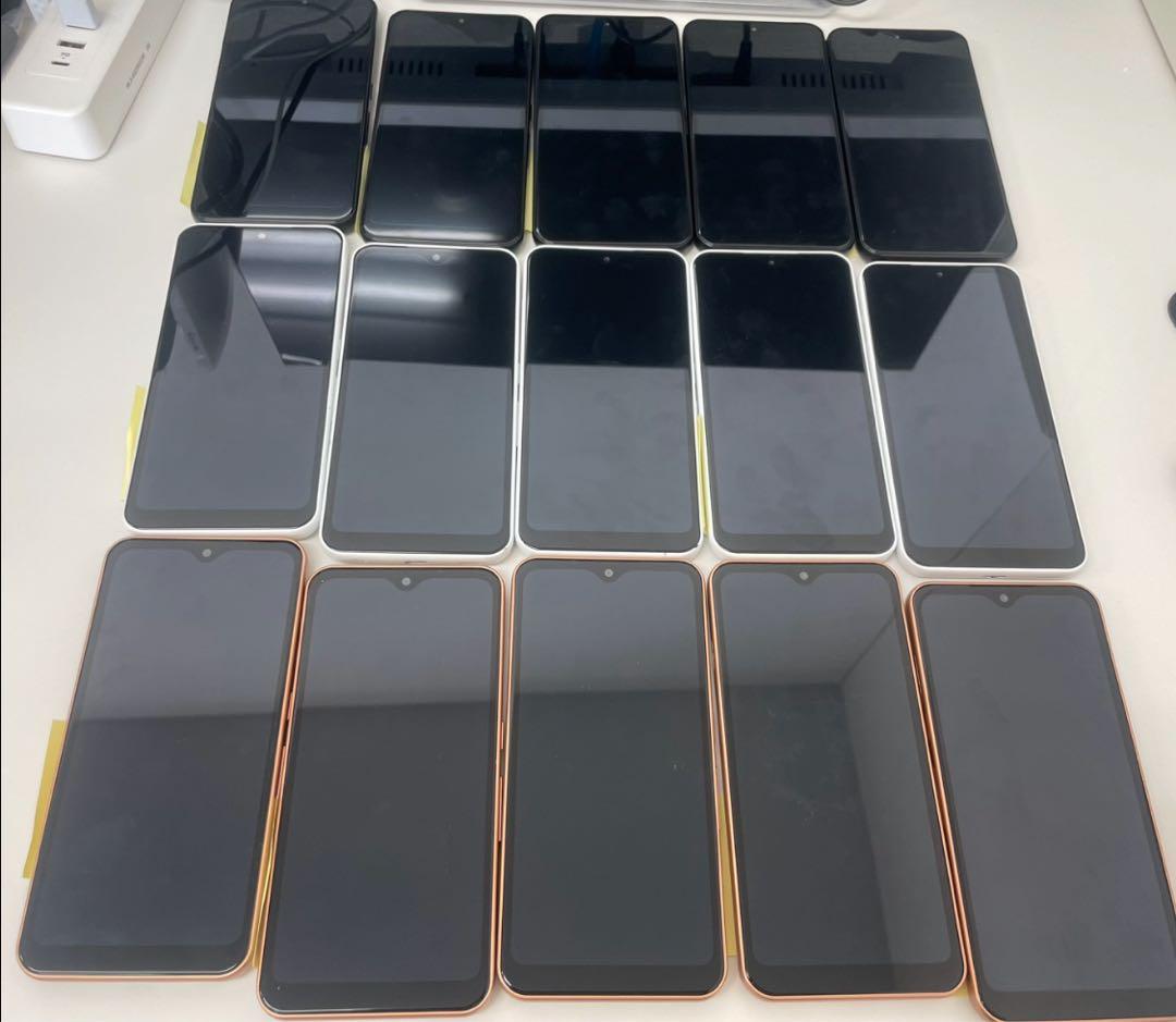 14個 超美品arrows We FCG01ブラック SIMロック解除済み