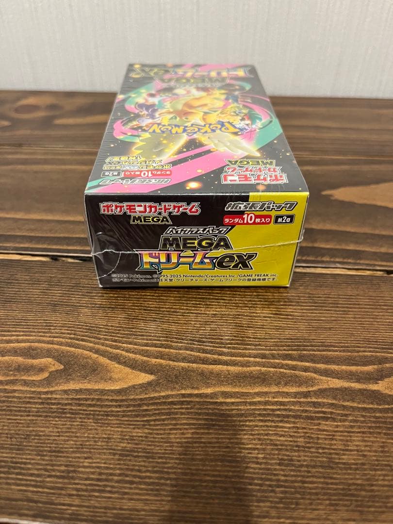 【新品未開封シュリンク付き】ポケモンカード　MEGAドリームex 1BOX
