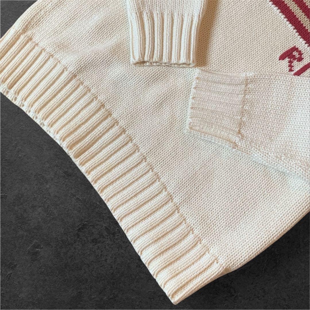 【美品】 POLO ラルフローレン ニット 星条旗 USA