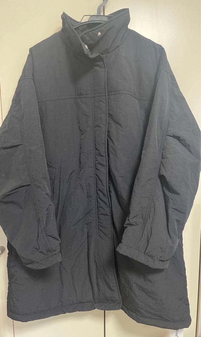 Fredy emue パディングオーバーモッズコート ブラック