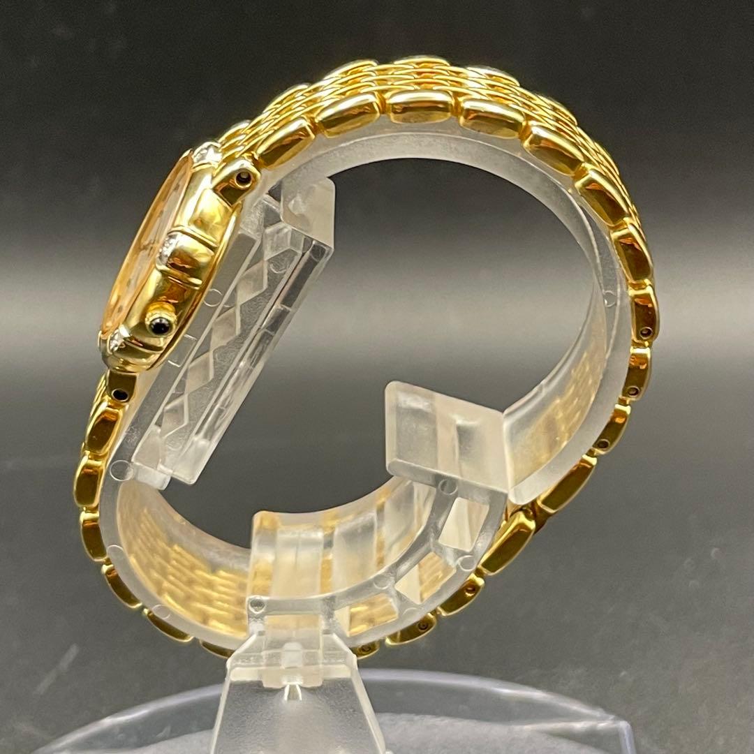 SEIKO エクセリーヌ　ダイヤベゼル　ゴールド 腕時計レディース