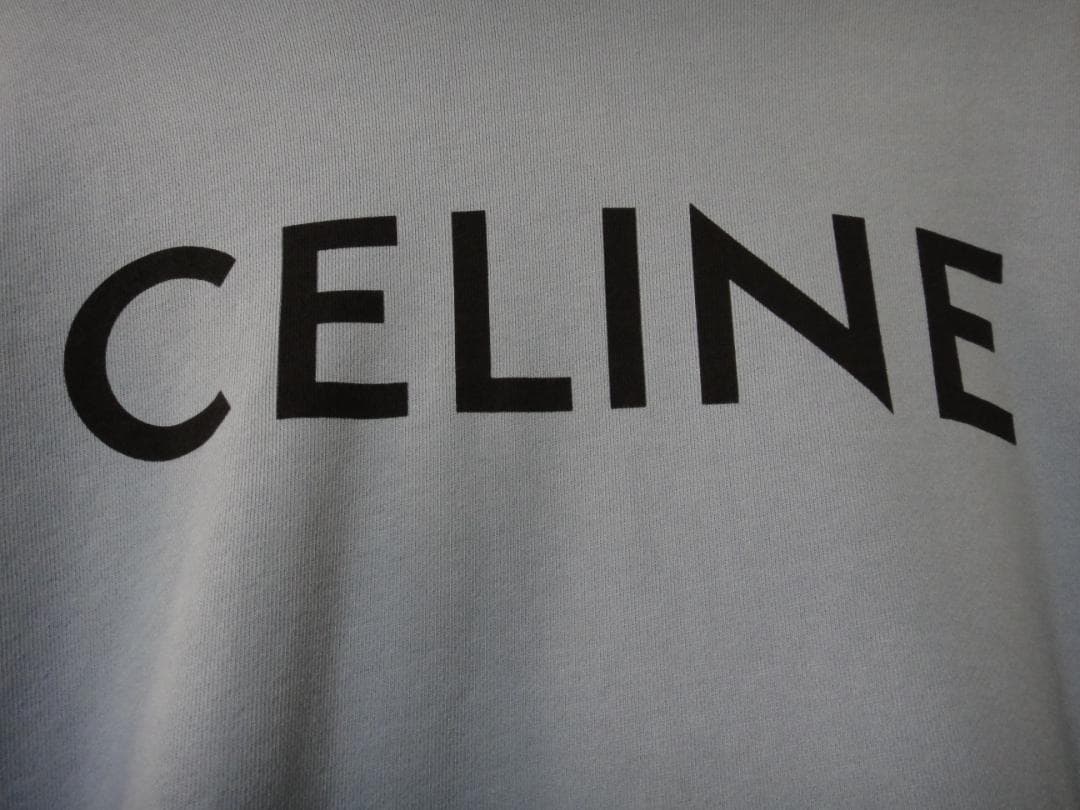 むらくーみ　CELINE セリーヌ フード付きパーカー ライトブルー