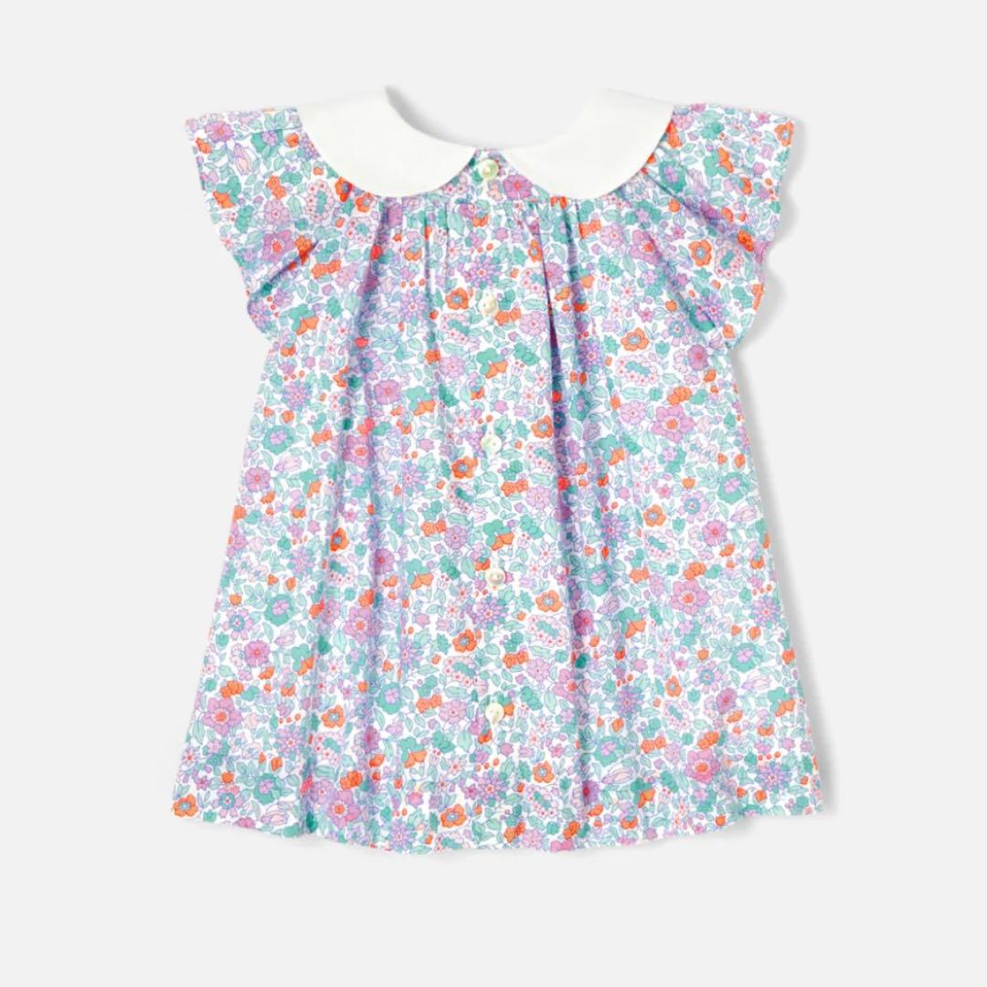 るる　☆jacadi☆リバティワンピース　18m