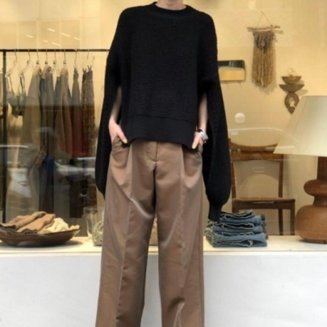 新品 TODAYFUL スリットスリーブニット Slit SleeveKnit