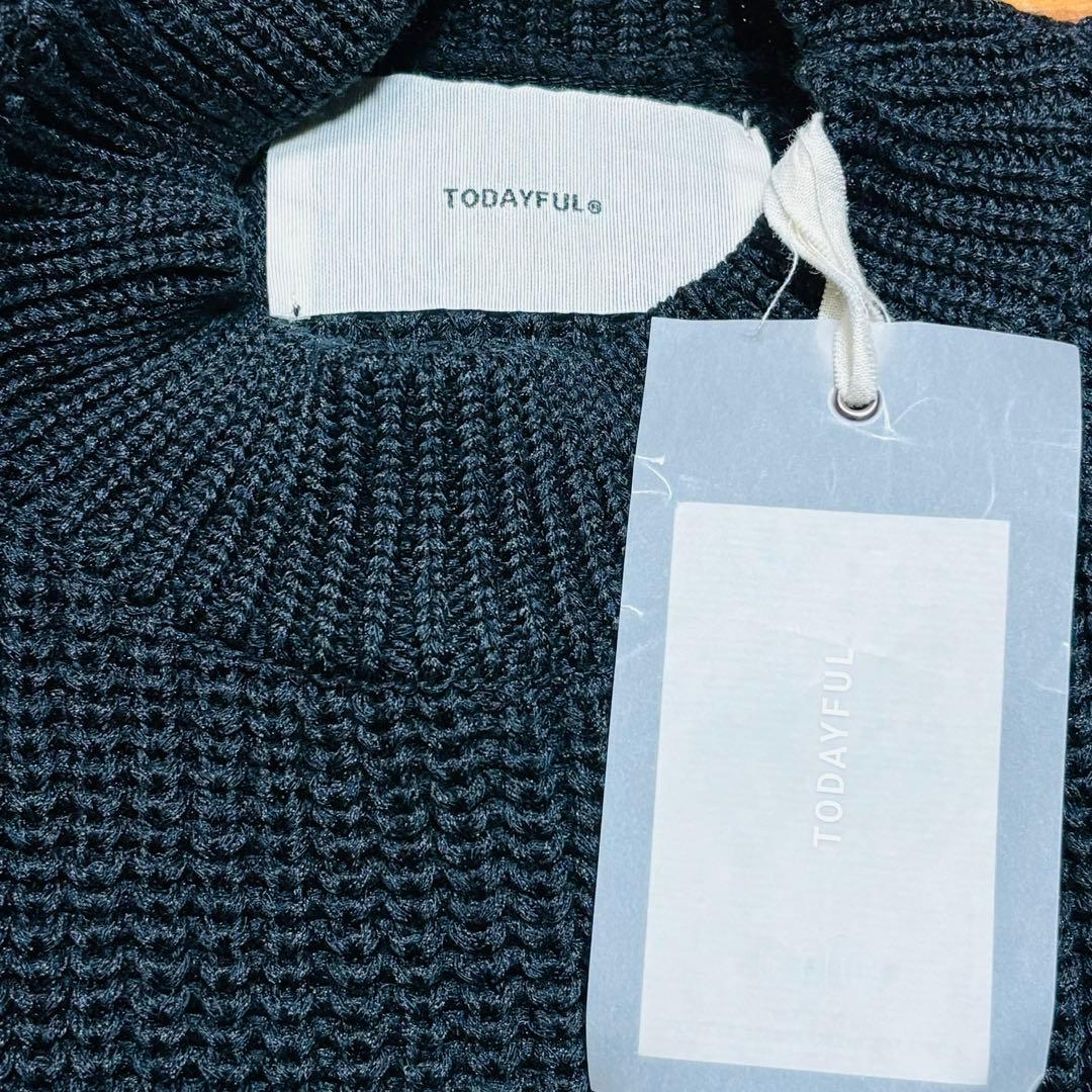 新品 TODAYFUL スリットスリーブニット Slit SleeveKnit