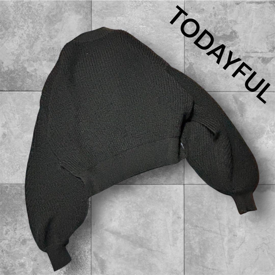 新品 TODAYFUL スリットスリーブニット Slit SleeveKnit