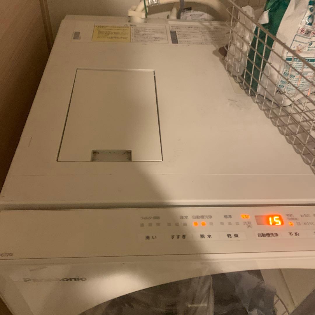 Panasonic 電気式乾燥機 前開き 15分設定　ジャンク品
