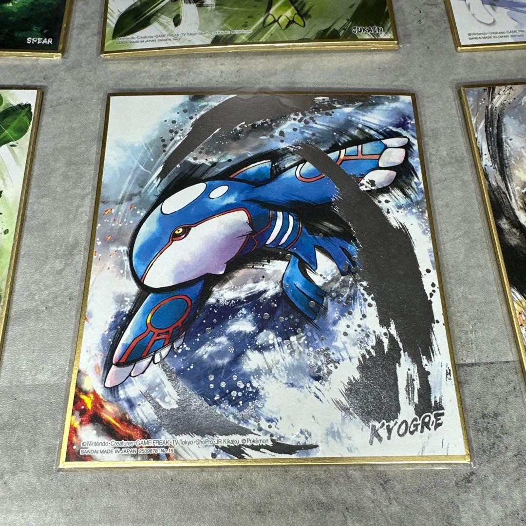 ポケモン公式 色紙アート16枚 伝説多数 美品 まとめ売り