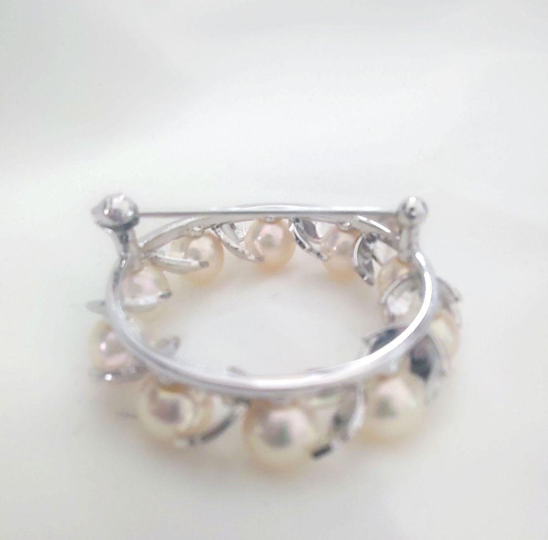 MIKIMOTO パールブローチ