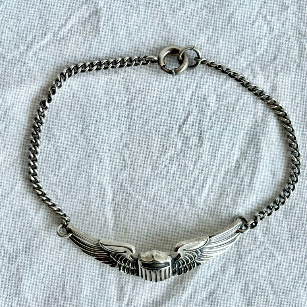1950’s us army パイロットウイング　ブレスレットnavy