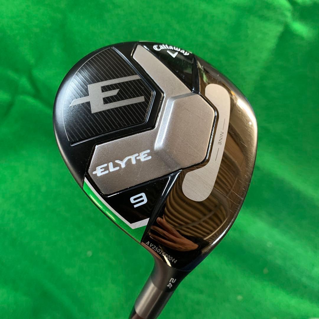 【希少】キャロウェイ ELYTE 9W フェアウェイウッド 純正SR美品