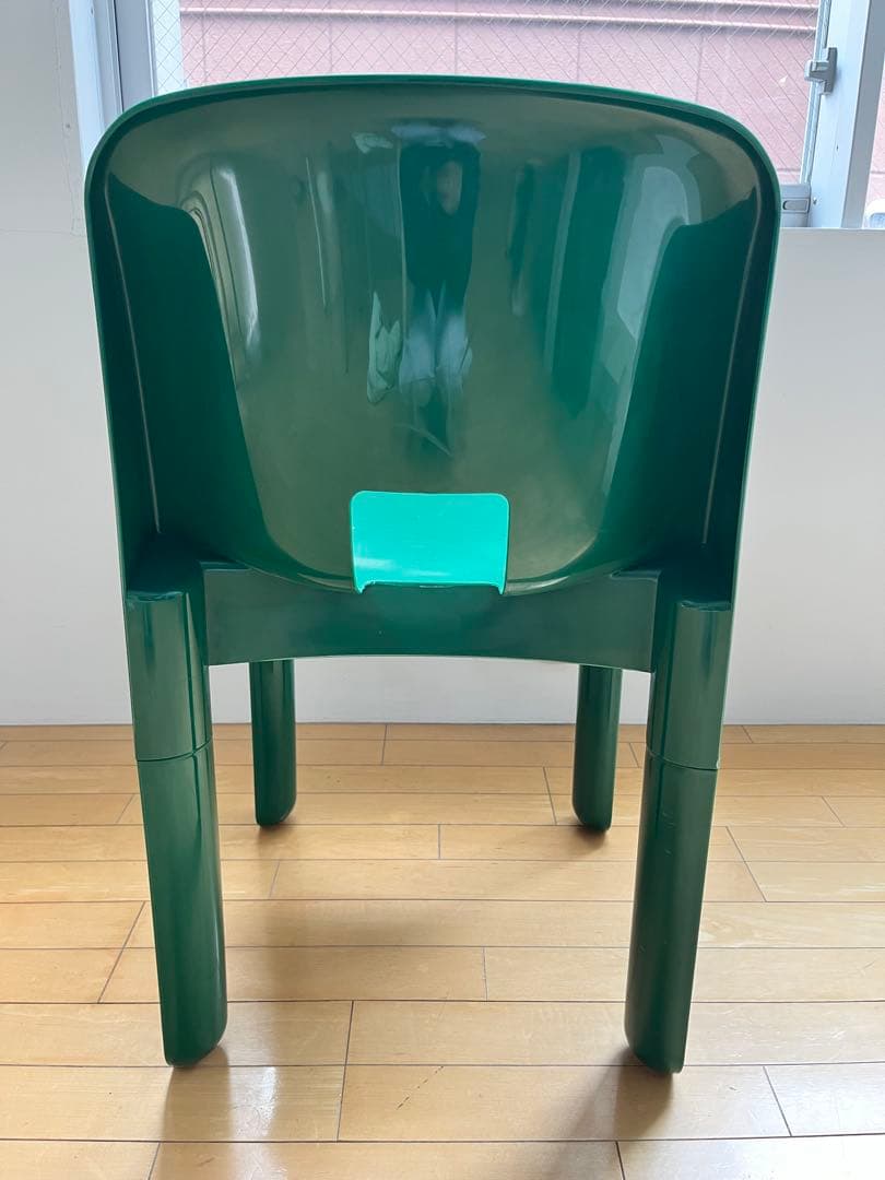 ダイニングチェア グリーン 北欧風 直接引き取り可 在庫2点