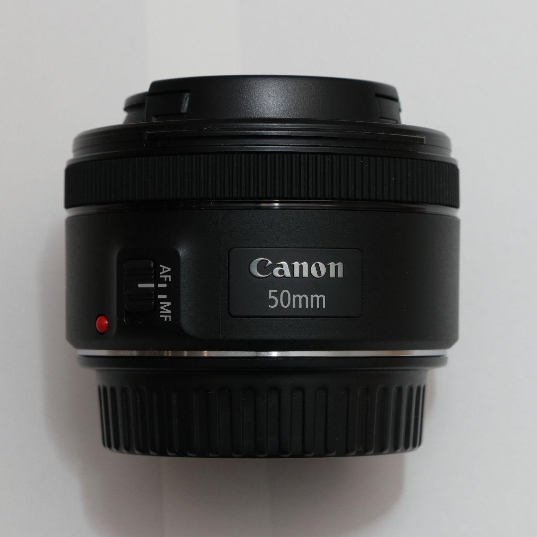 Canon EF 50mm f/1.8 STM 箱 レンズフード キャップ付
