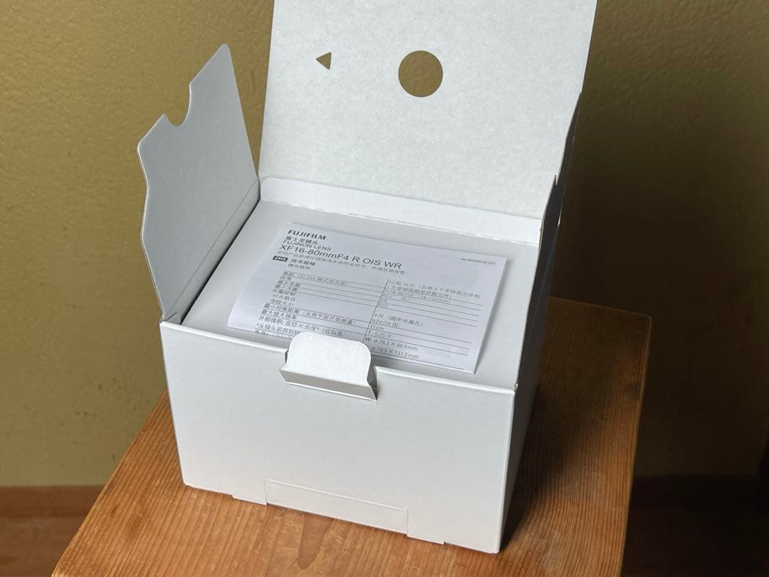 XF16‑80mm F4 R OIS WR レンズ（新品未使用）　広角〜中望遠