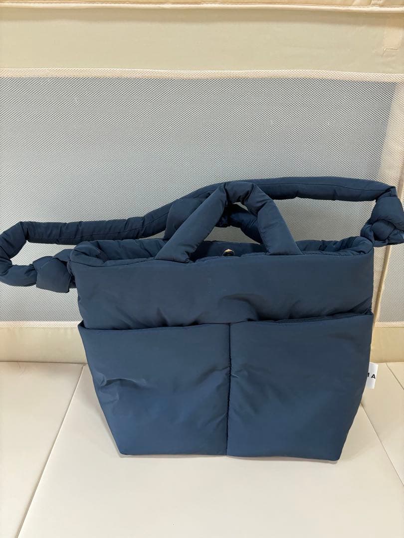 mamu_online MALTI PUFFER ネイビー マザーズバッグ