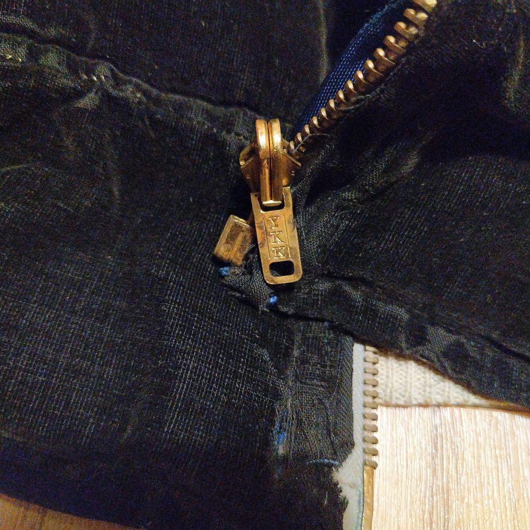 50s　スカジャン　黒　別珍　龍　鷹　ジャパンマップ　古着　ビンテージ