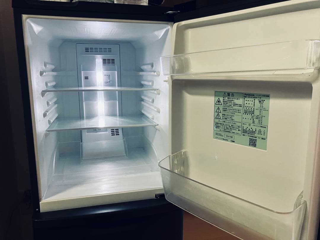 Panasonic NR-B14BW-T 冷蔵庫 138L /2ドア
