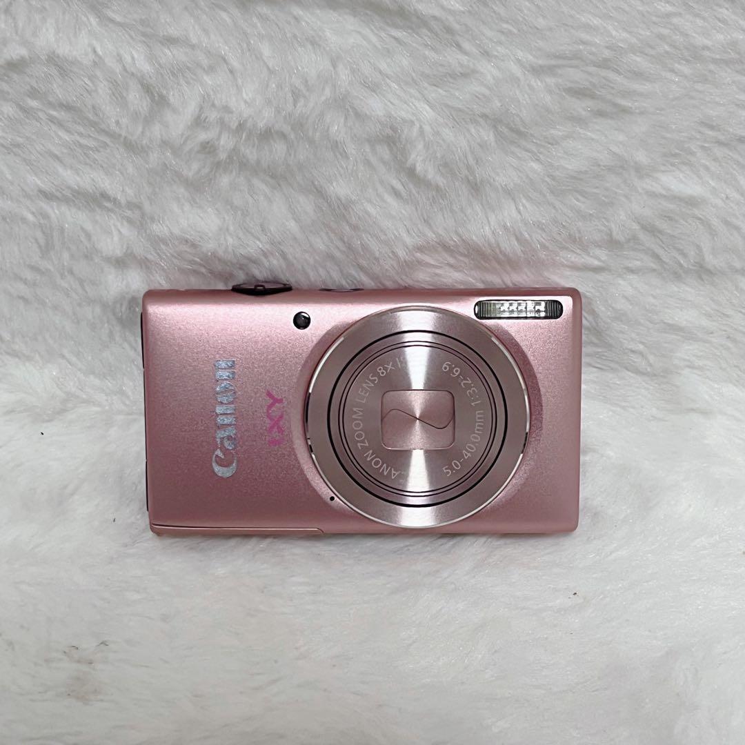 【未使用級】Canon IXY90F ピンク 箱付き　コンデジ　デジカメ　カメラ