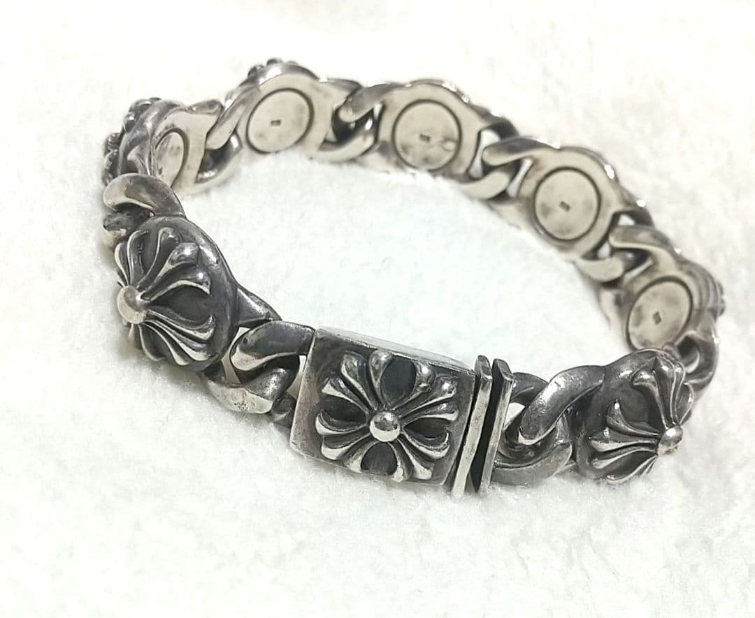 シルバー925 クロスブレスレット