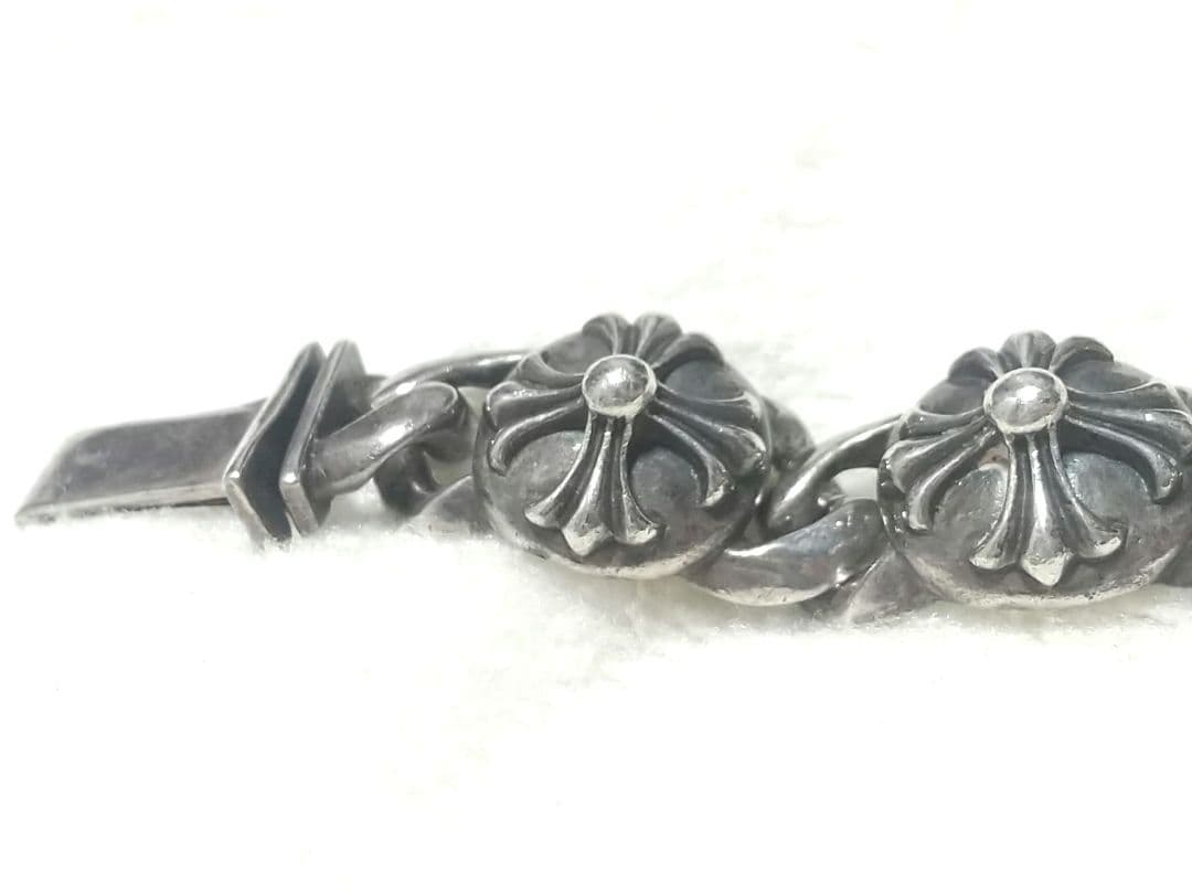 シルバー925 クロスブレスレット