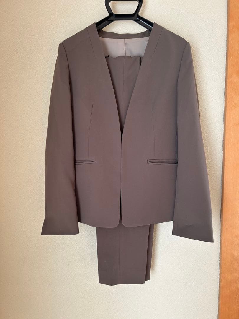 （美品）AOKI LES MUESスーツセット（上7号、下5号）mework