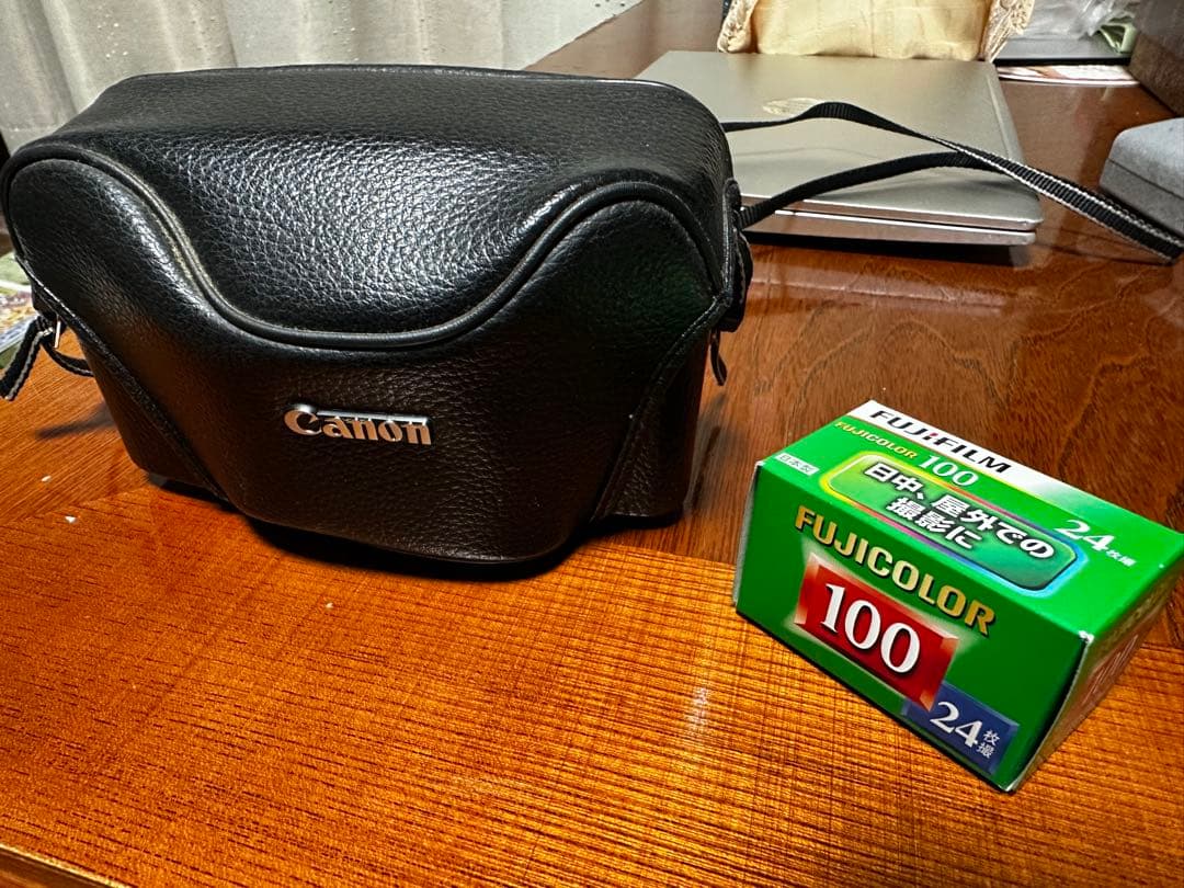 Canon Autoboy パノラマSII フィルムカメラ　ケース・フィルム1本