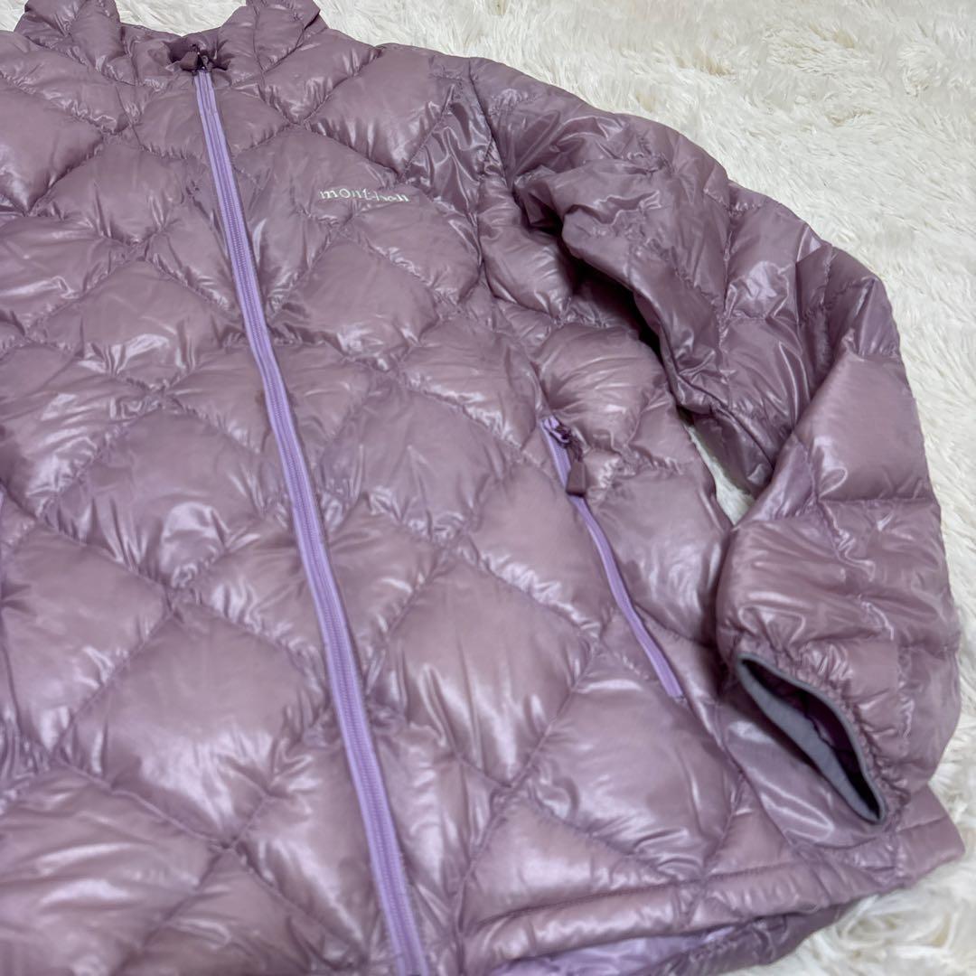 ▪️mont-bell モンベル　スペリオダウンジャケット　ライトピンク系