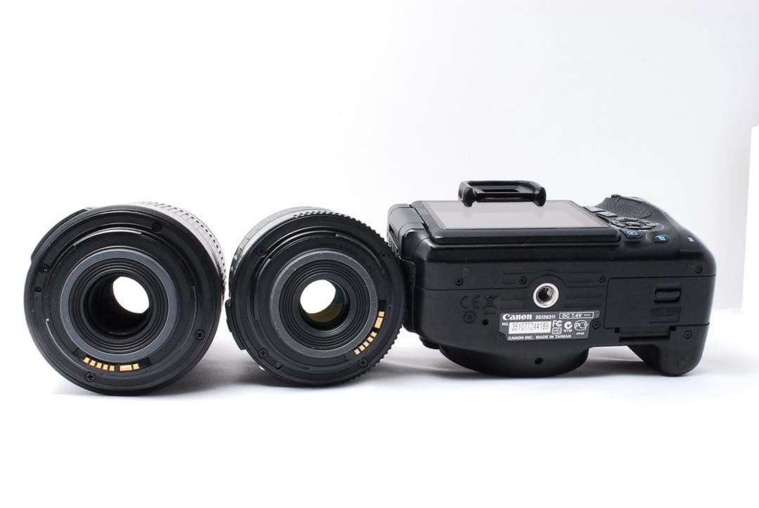 スマホ転送OK❤️Canon kiss X5❤️ダブルレンズセット一眼レフカメラ