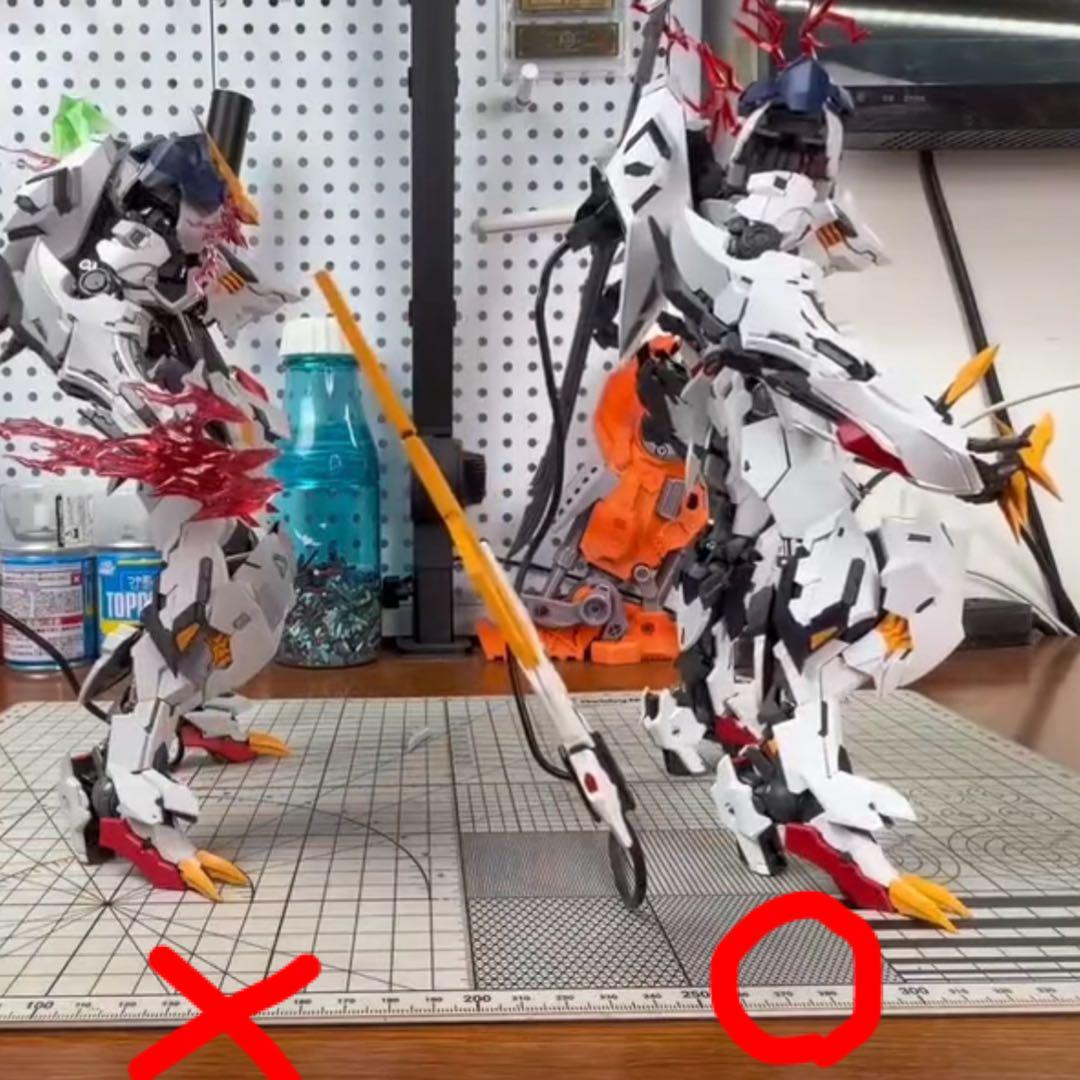 LUNAVOR製　バルバトスルプスレクス　似　狼王　プラモデル　バルバトス　似