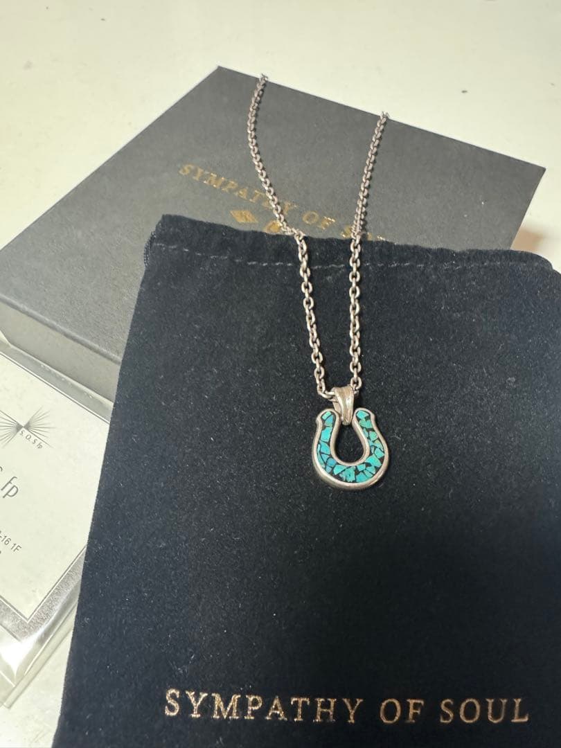 ホースシューインレイネックレス　SYMPATHY OF SOUL