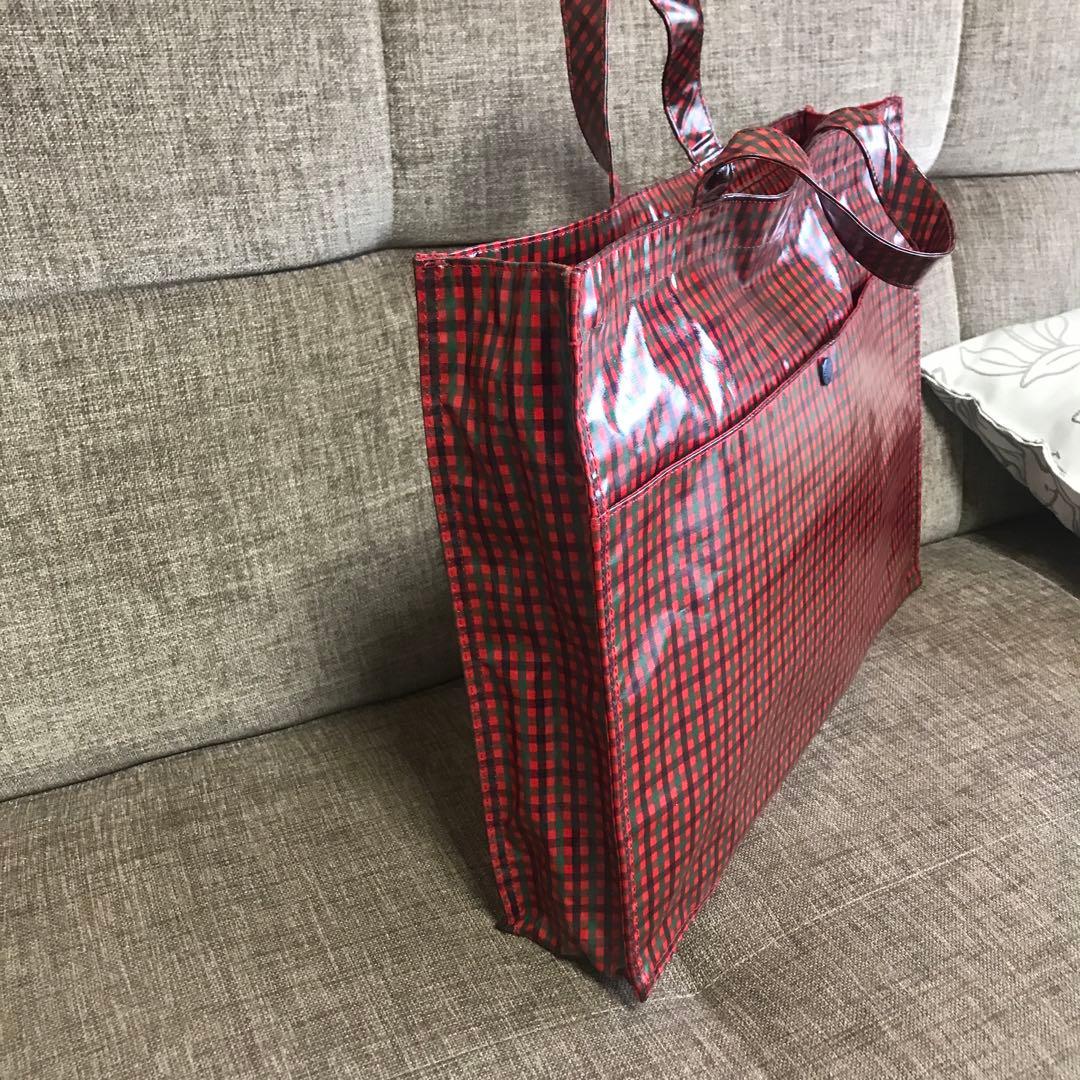 familiar エナメルレッスンバッグ