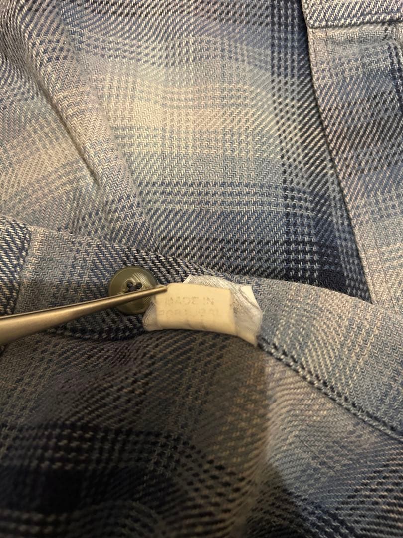 Patagonia ネルシャツ ポルトガル製XL