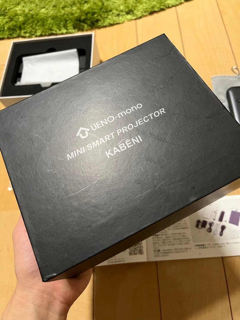 UENO-mono ミニスマートプロジェクター KABENI 本体