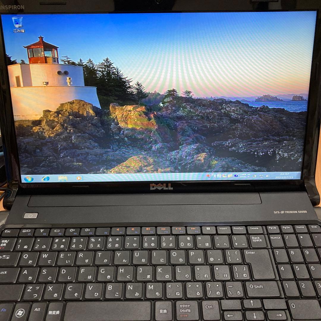 Windowsノート本体 dell inspiron15 1564 Windows7 64bit