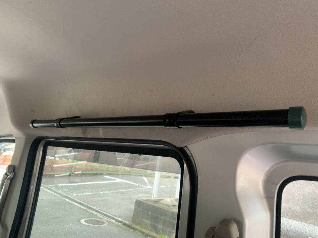 イレクターパイプ　アルミ製品　軽量で高強度　エブリィ　DA17 　ロッドホルダー