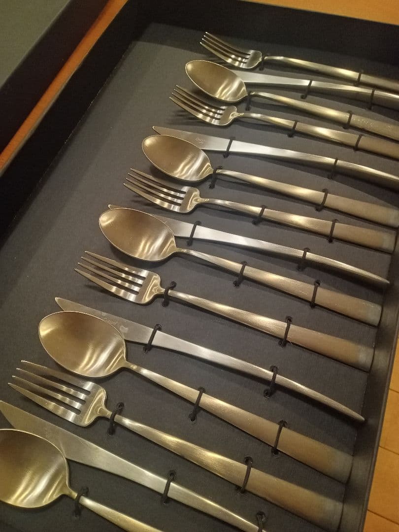 ハ*リ様 Cutipol カトラリーセット 15点 新品 箱入り