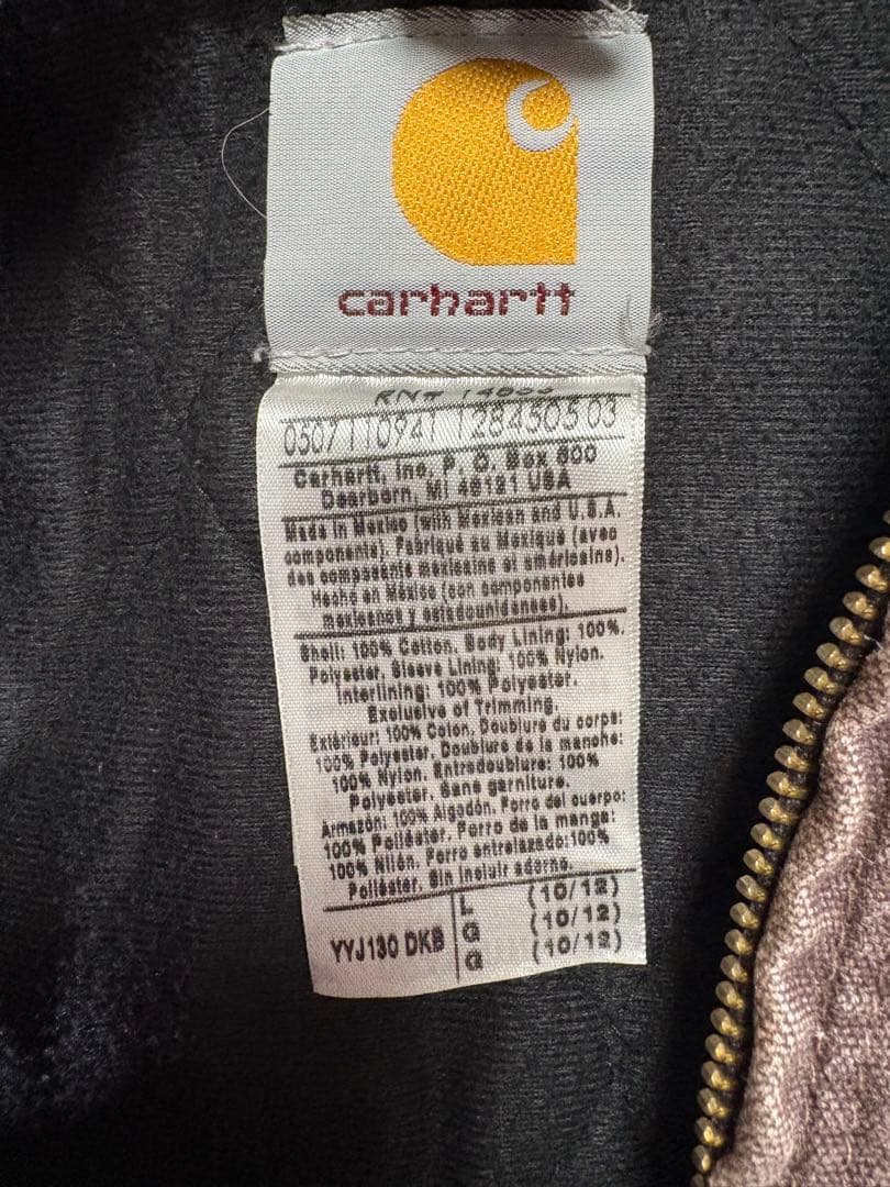 Carharttカーハート YYJ130 アクティブジャケット DKB