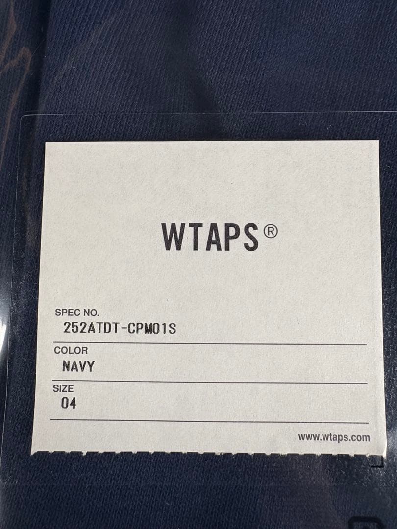 WTAPS Brick Sweater Cotton ネイビー　新品 XLサイズ