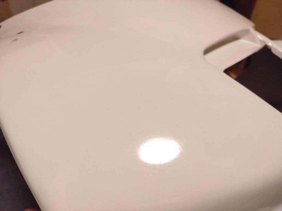 NS-1 AC12 アッパーカウル　傷補修・塗装済　ホンダ純正色　タフタホワイト