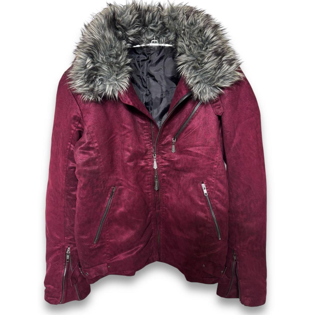 BURNING SHO leopard fur jacket 赤豹 平成 y2k