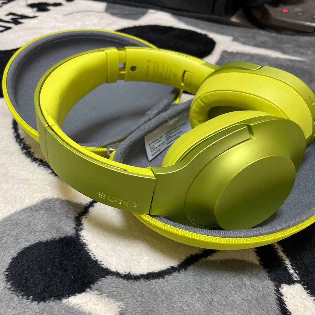 ソニー ヘッドホン SONY h.ear MDR-100ABN(Y)