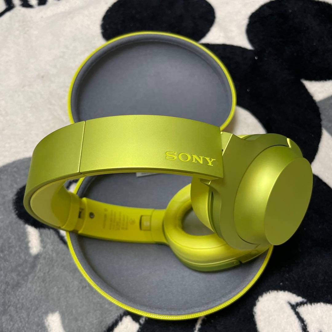 ソニー ヘッドホン SONY h.ear MDR-100ABN(Y)