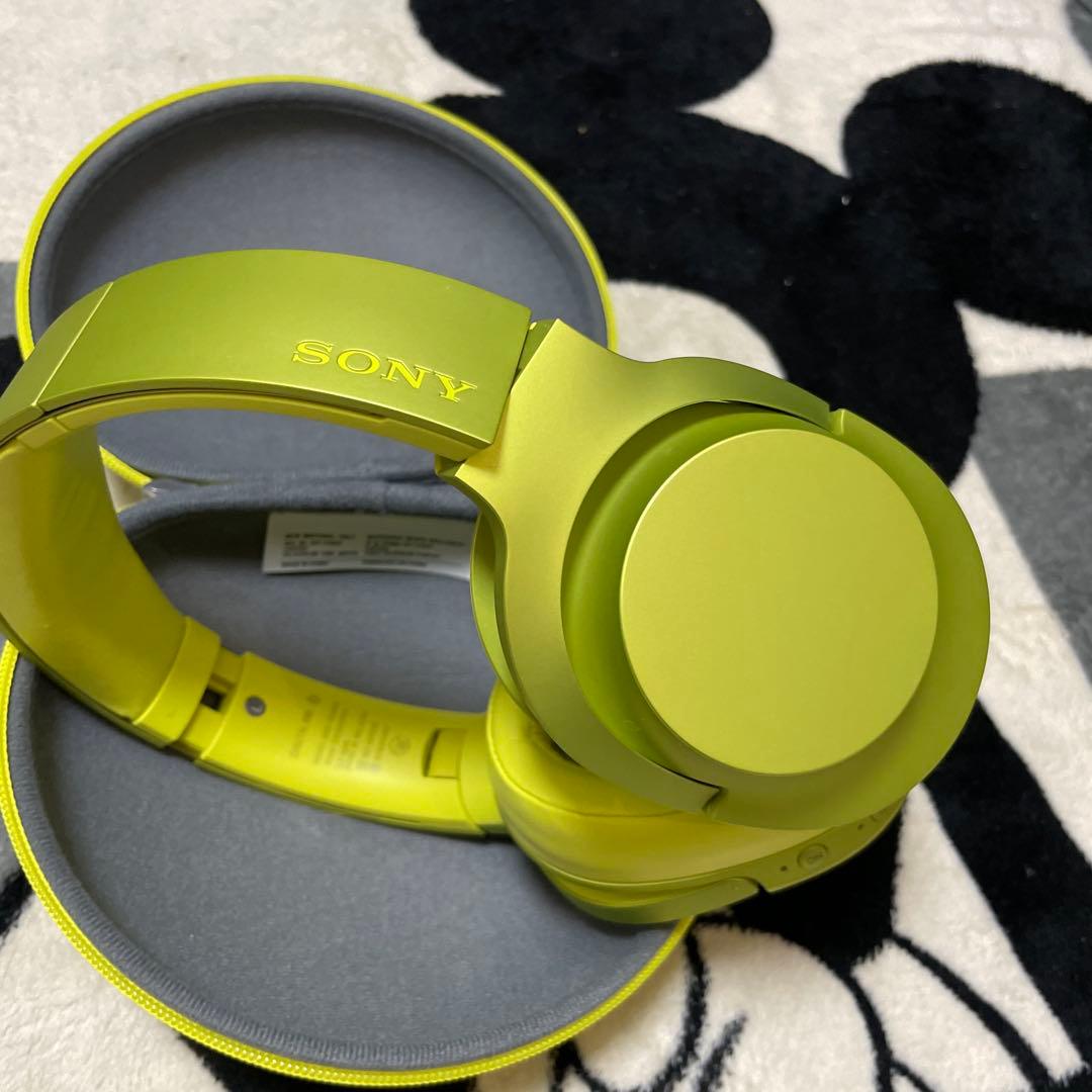 ソニー ヘッドホン SONY h.ear MDR-100ABN(Y)