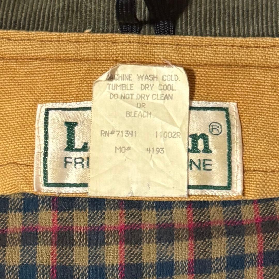 70s 80s USA製 エルエルビーン ハンティングジャケット チョアコート