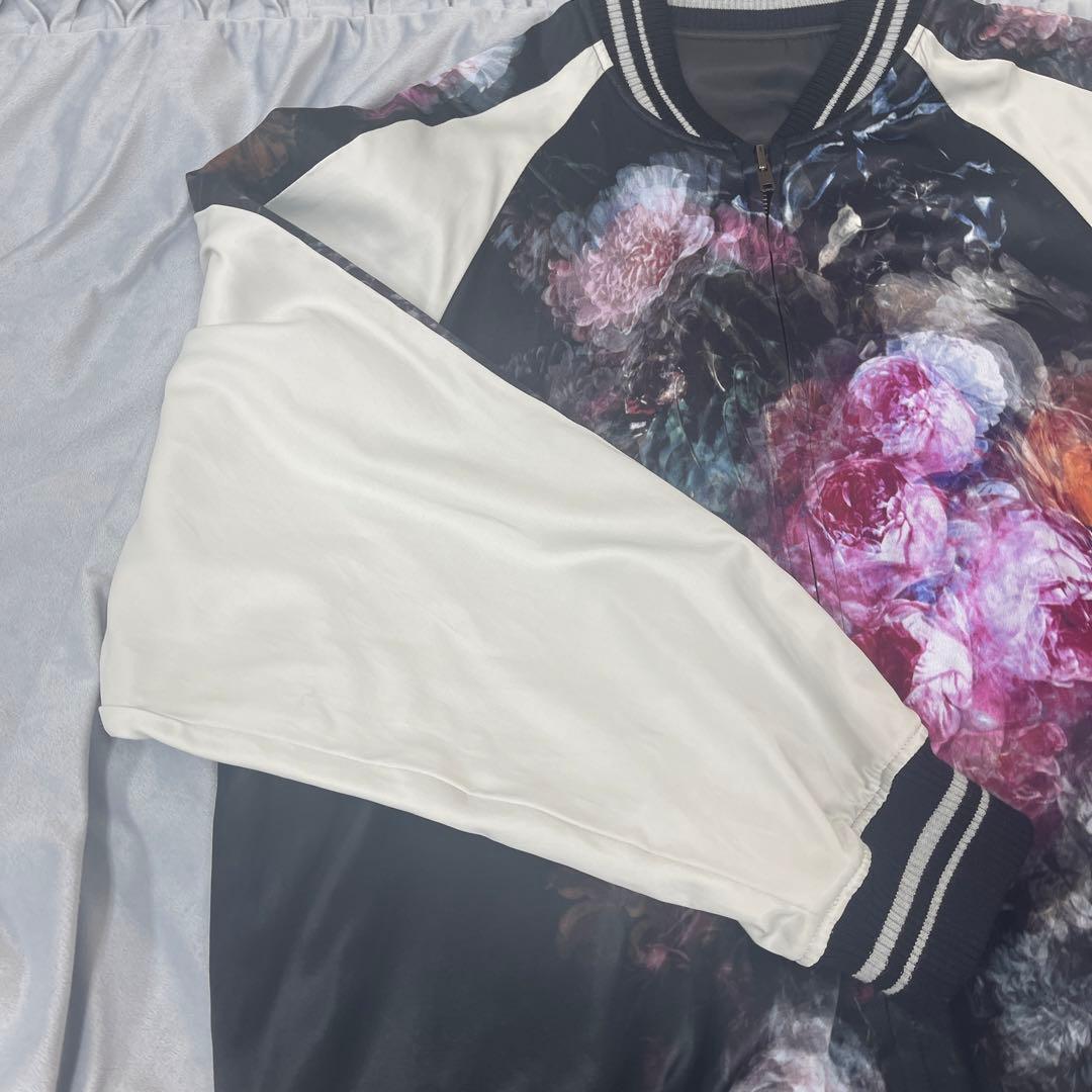 超美品　LAD MUSICIAN フラワーリバーシブル スカジャン 花柄