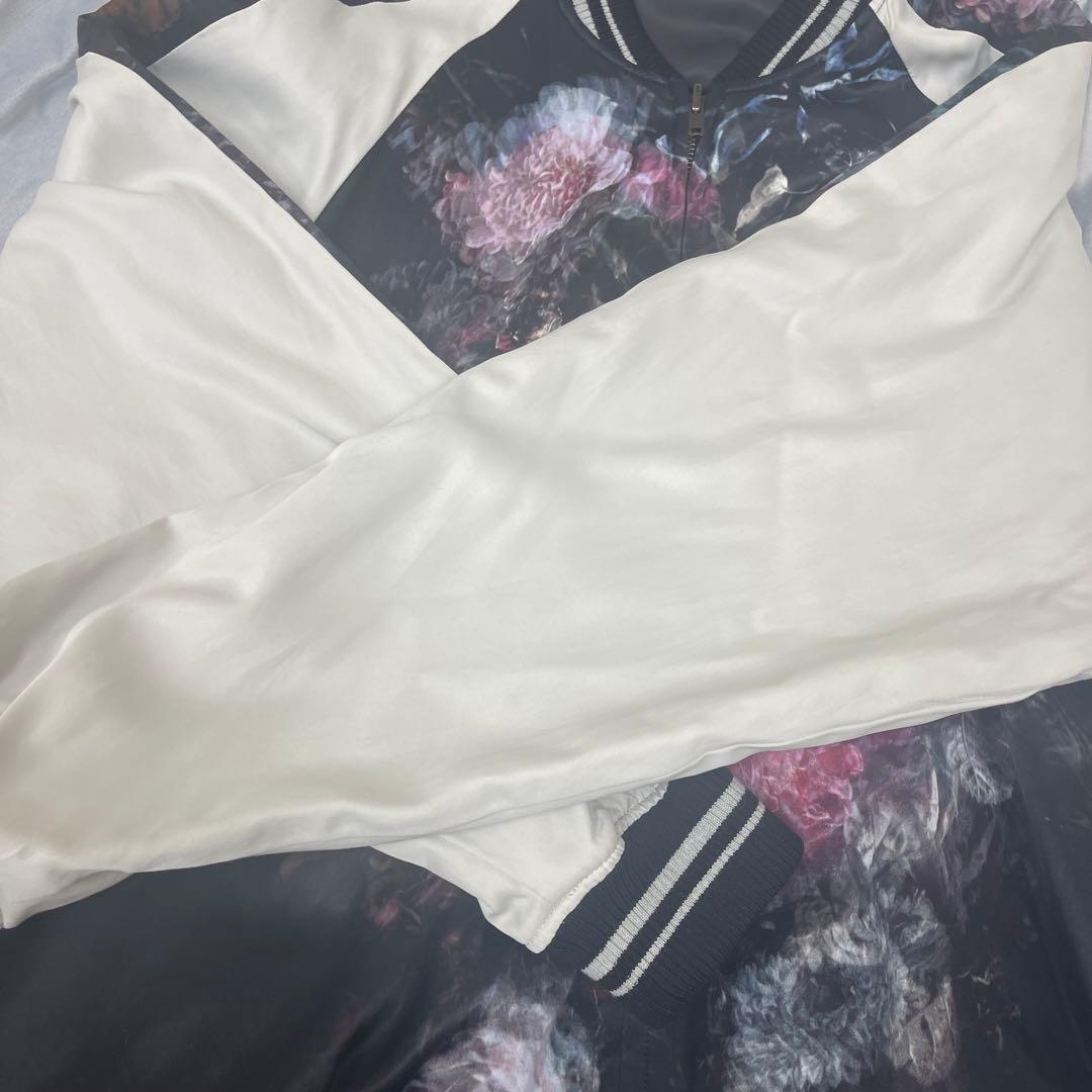 超美品　LAD MUSICIAN フラワーリバーシブル スカジャン 花柄