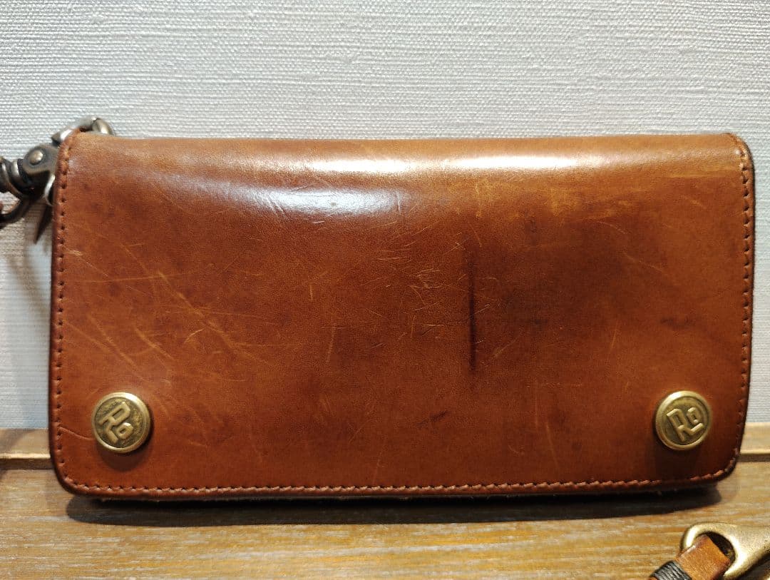 ROTAR トラッカーウォレット ウォレットロープ付き ブラウン